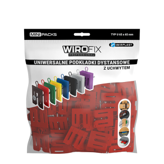 WIROFIX - Univerzální distanèní podloka 3 mm s uchycení MINI PACK 42 ks/obal